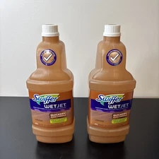 Swiffer WetJet Quickdry Wood Formula Dries 2X Faster, Unscented - 84 oz. Sealed