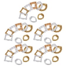 40pcs Miniature Picture Frames: Mini Photo Frames - Resin Dollhouse Vintage