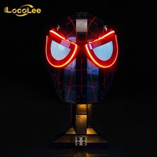 LocoLee Kit Luci LED per LEGO Marvel 76329 Miles' Maschera Set Luci