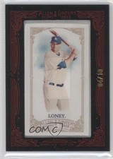 2012 Topps Allen & Ginter's Framed Silk Mini 4/10 James Loney #101 3f5