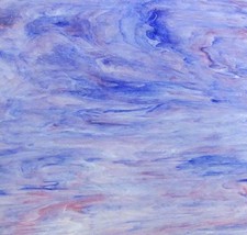Stained Glass Supplies DG1114 - Blue/Pink/White Opal