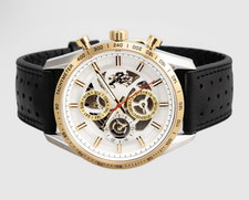 US Polo Assn. Herren Armbanduhr Analog Tachym...