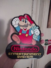 Rare Nintendo System Dealer Porcelain Metal Sign Gaming Mario Kmart Nes Snes