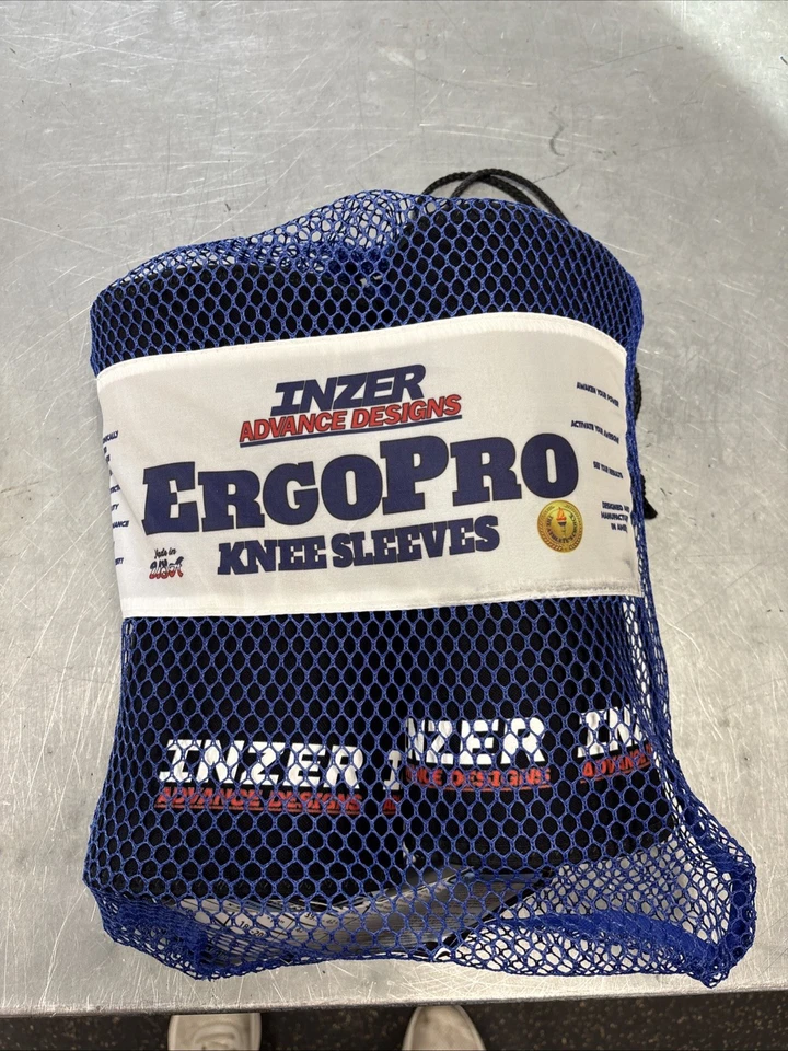 Mangas de rodilla de levantamiento de pesas ErgoPro culturismo Foto 4 de 4