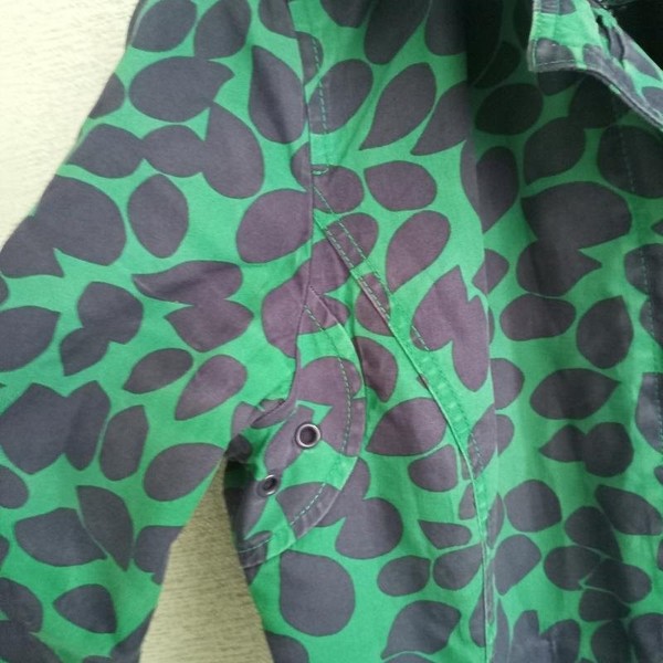 Women Boden Coat Green Denim 38 / M / 46