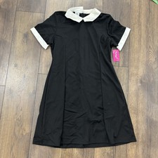 NWT Spirit Halloween Wednesday Addams Costume, Youth Size XL