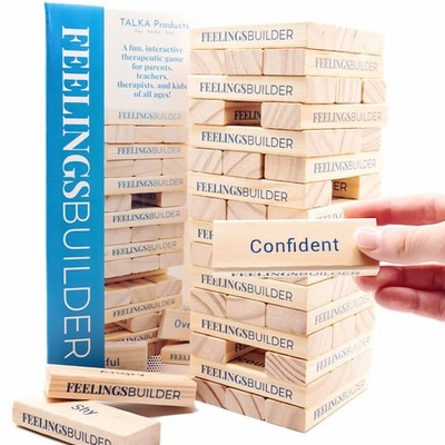 Feelings Builder - Therapy Games for Kids & Teens, Therapist Office Must Have...