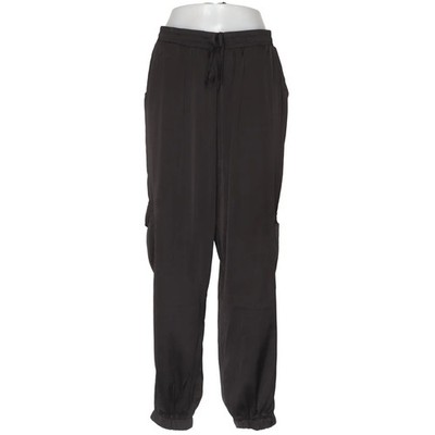 Cargohose, Größe: 3XL, Schwarz, Polyester, Einfarbig, Damen #Imy