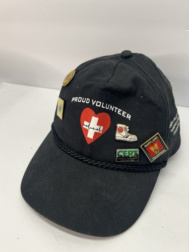 Red Cross Volunteer Hat Hurricane Katrina 2005 W/ PINS CERT CROP Medical Nurse
