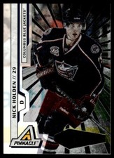 2010-11 Panini Pinnacle RINK COLLECTION Nick Holden Rookie Columbus Blue Jackets