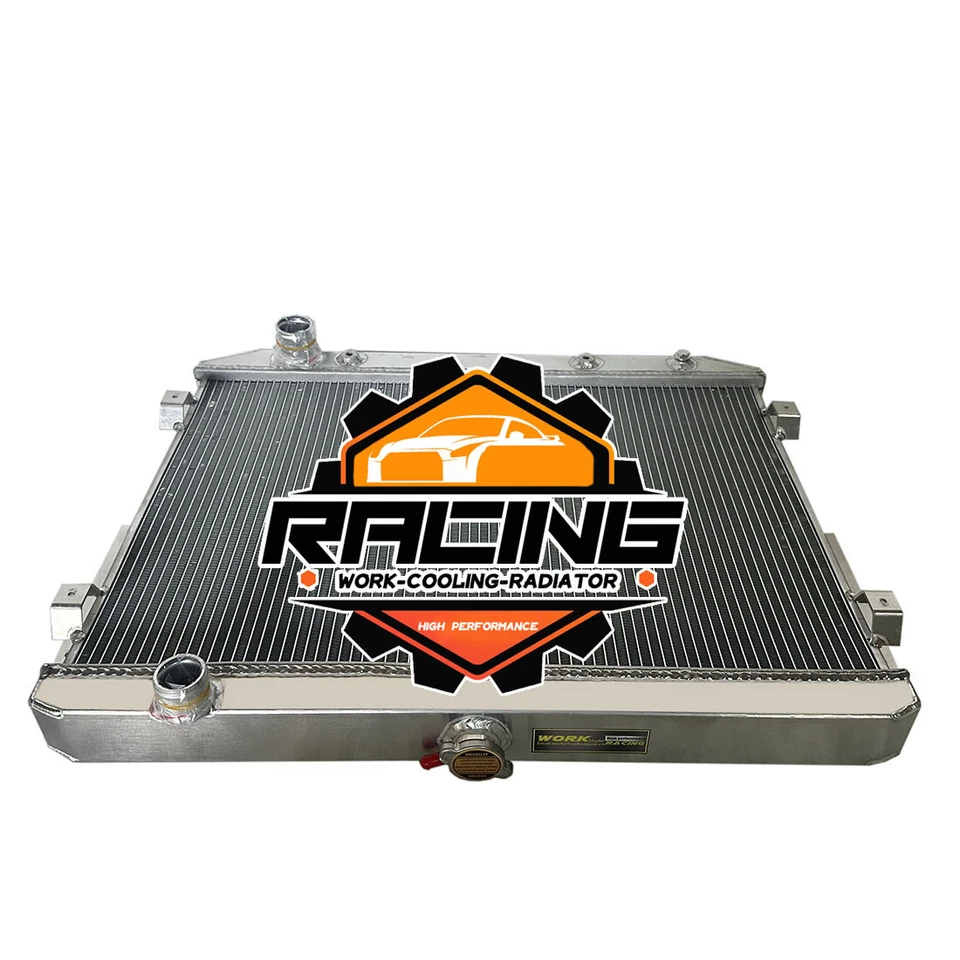 2-Rows Cooling Radiator For 1973-1978 74 1977 Dodge Charger Chrysler New Yorker Foto 3 de 4