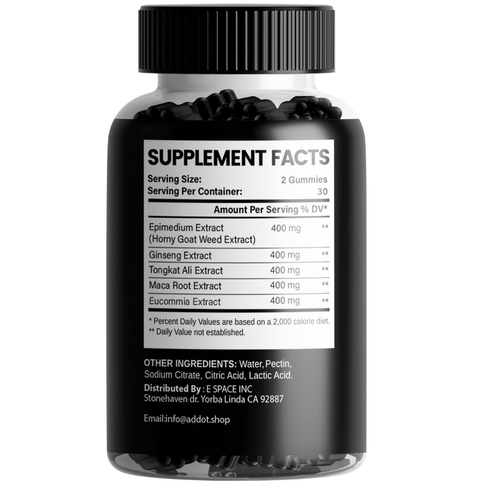 Natural Horny Goat Weed & Maca Gummies – Stamina, Performance, and Energy Boost