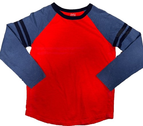 Boys Zero Xposur ZX Dri-Tech Long Sleeve Shirt - Red Size Medium