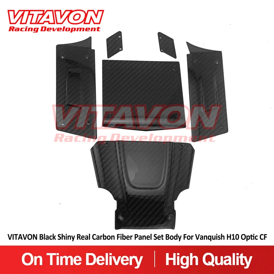 Vitavon Real Carbon Fiber Panel Set Body For Vanquish H10 Optic CF - Image 4 of 4
