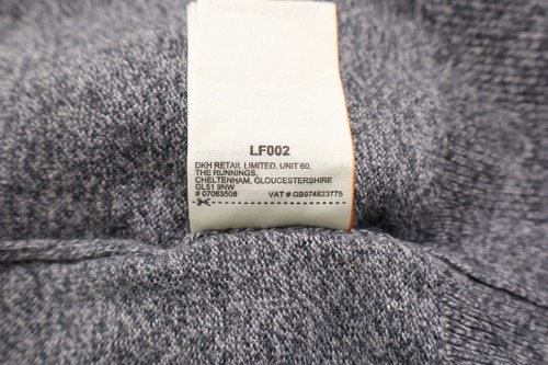 SUPERDRY Sartorial Jumper Men's 2XL Cashmere Blend Pullover Half Button Neck - Picture 9 of 10