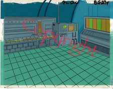 Flash Gordon Production Animation Background Filmation 1979-1981 A-04