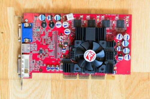 Ati Radeon 9800 SE 128MB | AGP Graphics Card | Working - Afbeelding 1 van 4
