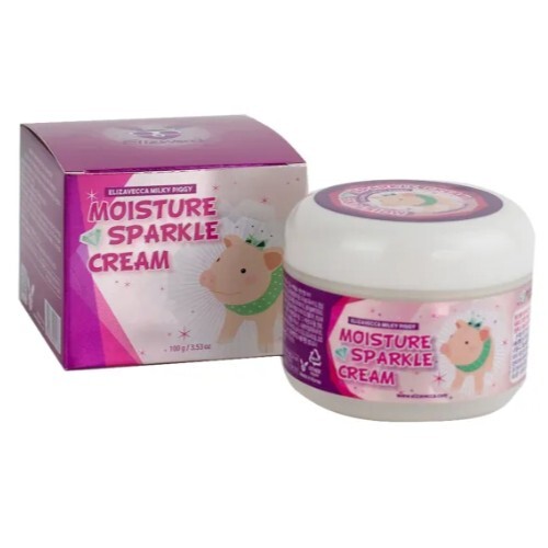 ELIZAVECCA Milky Piggy Moisture Sparkle Cream 100g Moisturizing AntiAging Cream eBay
