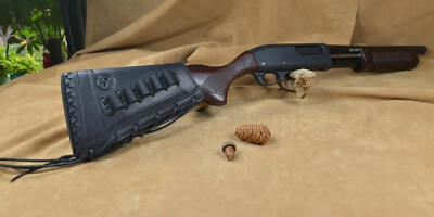 Leather Rifle Cheek Rest Shotgun Stock Cover for .308 .22LR .30-30 20GA .300win
