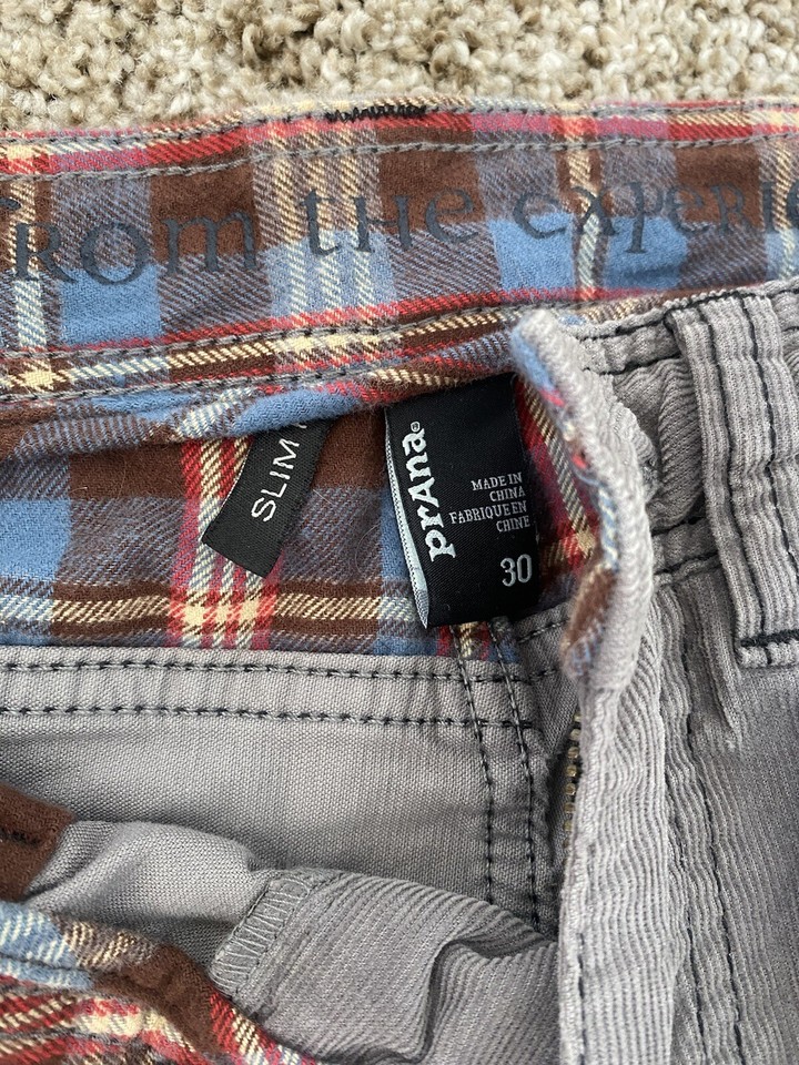 prana mens corduroy pants eBay