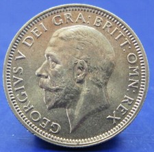 1936 KING GEORGE V SILVER SHILLING   / SNIFF'S  ANCIENT COINS T-7