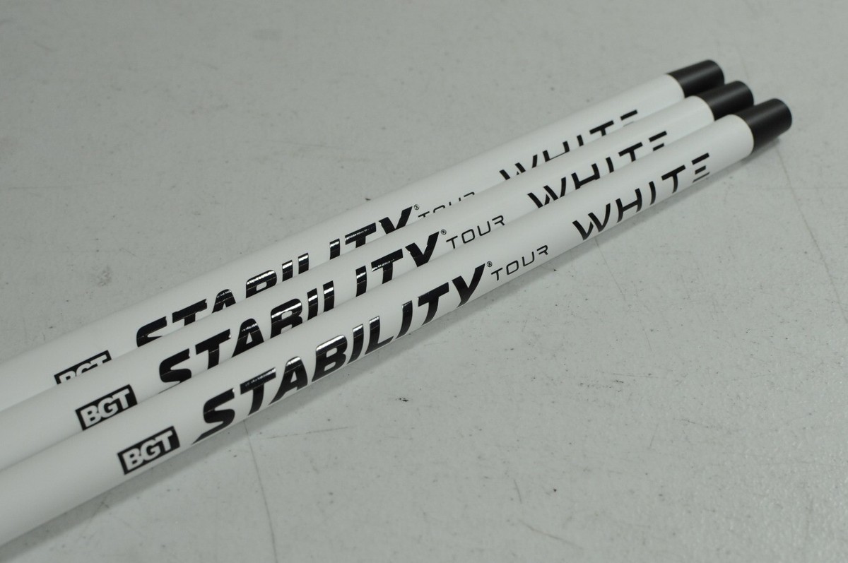 NEW RELEASE BGT Stability Tour White Putter Shaft .370 Graphite
