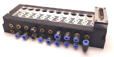 Mac Valves 45 Series 1705 MAConnect Manifold 10 Stations, 25 Pin D-Sub, 120 Psi
