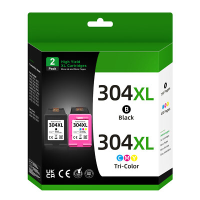 SET Druckerpatronen für HP 304 XL HP ENVY 5000 5010 5030 5034 5055 5020 5032 AIO