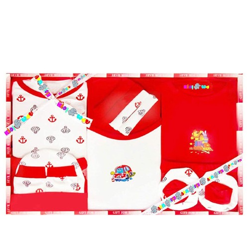 Neugeborenes Baby Geschenkset Unisex 13 Teile 100 % Baumwolle Anzughose T-Shirt Handtuch Mütze - Bild 19 von 29