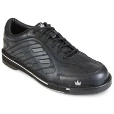 Brunswick Team Brunswick Mens Black Right Hand WIDE Bowling Shoes NIB size 11.5