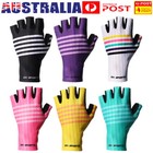 New Cycling Gloves Bike Half Finger Gel Padded Fingerless Outdoor Bike Mitts AU