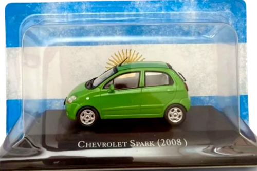 Coche Chevrolet Spark - 2008 / Autos Inolvidables Argentinos (Escala 1/43) Ixo - Imagen 3 de 8