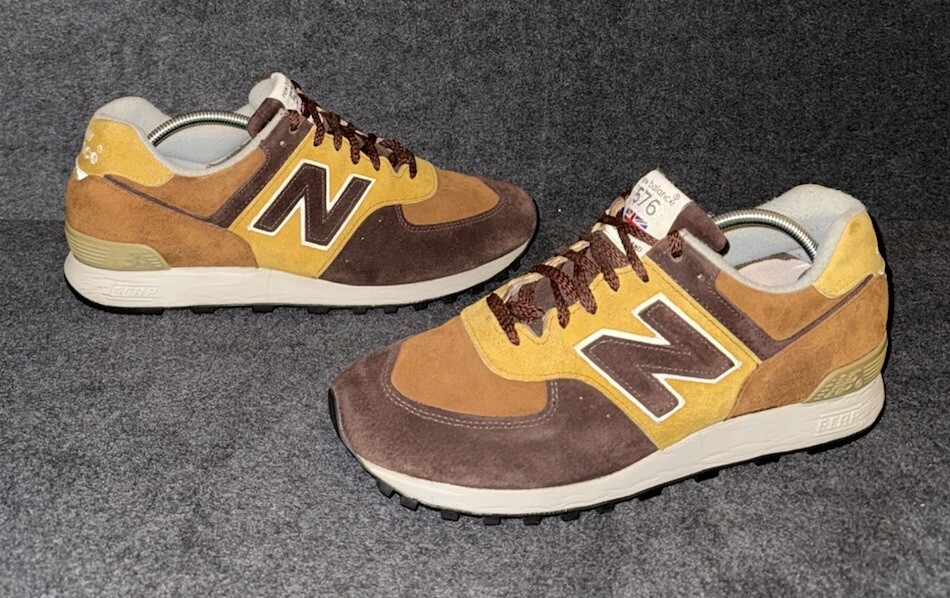 New Balance 576 M576CBY Made In England RARE Mens Size 8.5 Brown