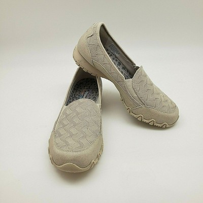 skechers women's relaxed fit bikers lamb slip on shoes black