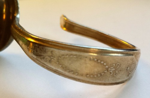 ROGERS BROS A1 SILVERPLATE CURVED HANDLE BABY SPOON EMPIRE 1921 INT. SILVER - Picture 5 of 5