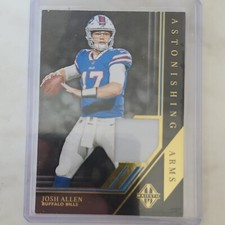 2019 Panini Majestic Astonishing Arms Gold /25 Josh Allen #AA-JA SSP