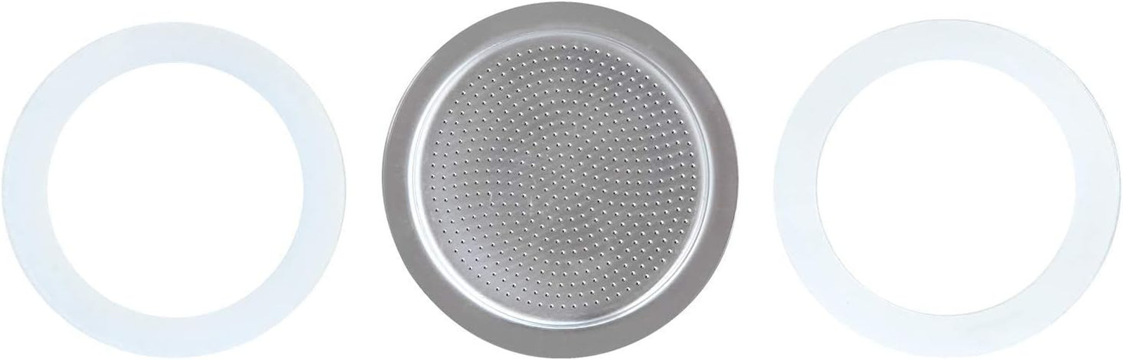 Replacement Silicone 6 Cup Size Gasket Seals And Filter