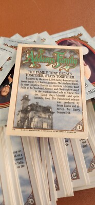 激レア未開封】1991年 アダムスファミリー映画版トレーディングカード5