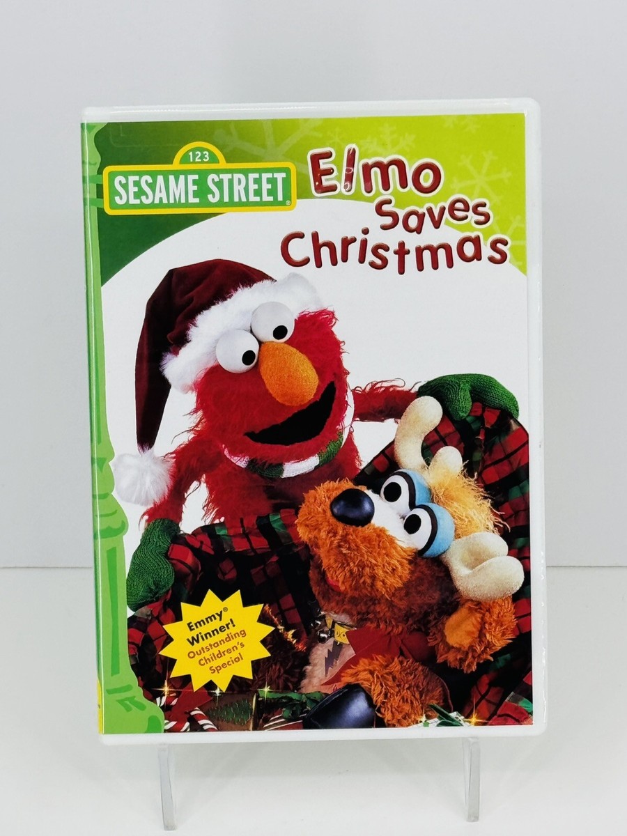 Sesame Street Elmo Saves Christmas (DVD, 1996) 74644994094|