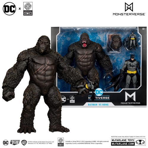 McFarlane DC Multiverse * BATMAN VS KONG (JUSTICE LEAGUE VS. GODZILLA VS. KONG)