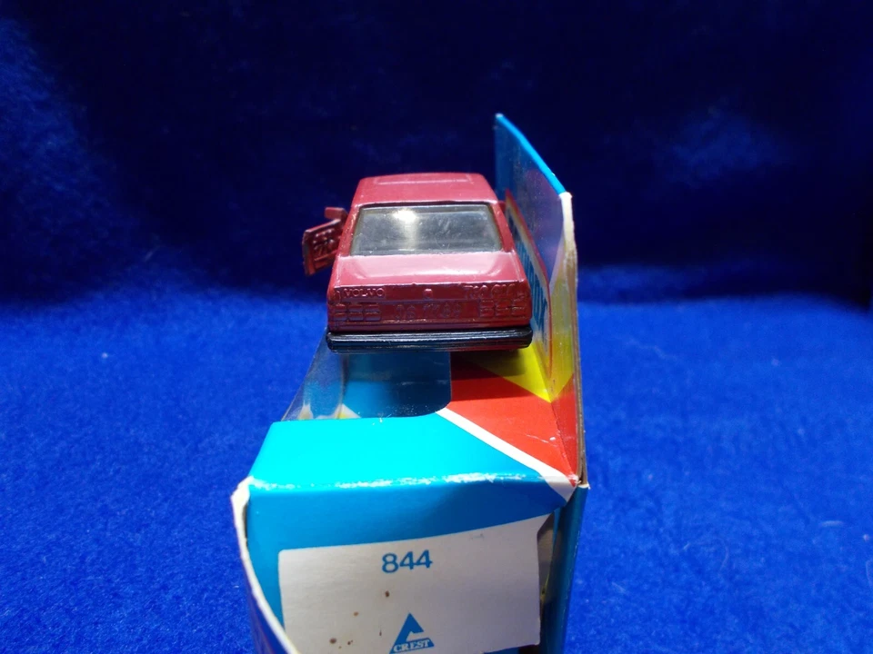 Matchbox MB62 Granate Volvo 760 Como Nuevo en 1986 Azul Caja Coleccionistas Foto 3 de 4