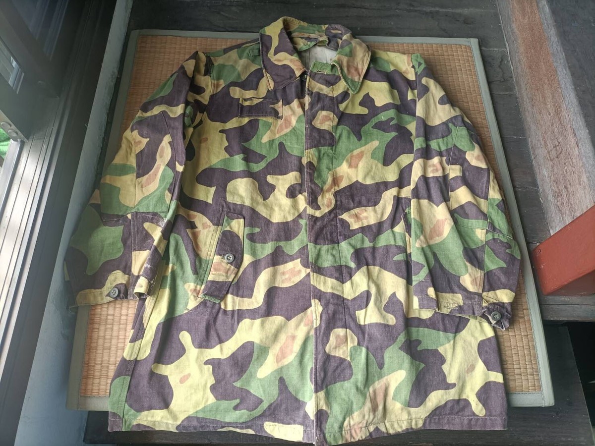 60's チェコ軍 Salamander Camo Field Coat 60s Salamander Camo Coat | the Holic vintage clothing
