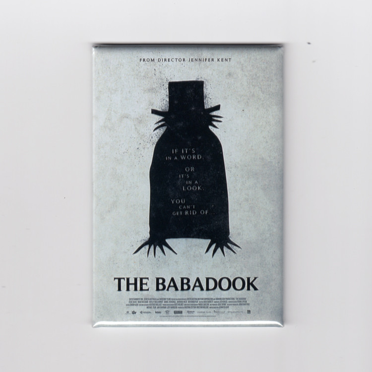 The B Stands For Babadook Fridge Magnet - 5 Inch Horror Movie Decal For Metal Surfaces