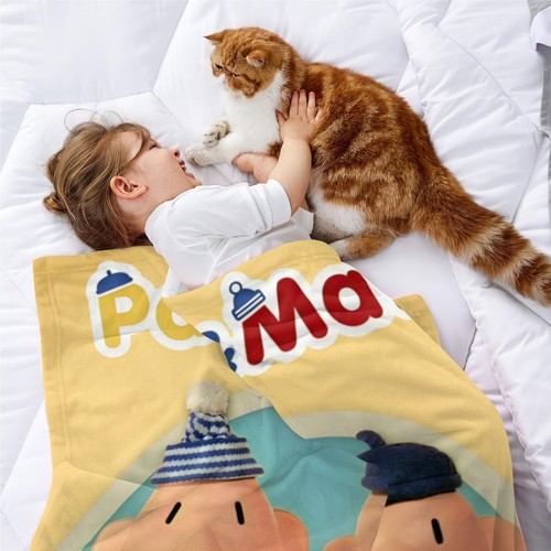 Pat & Mat Blanket Flannel Soft Sofa Bed Throw Birthday Gift for Kids - Picture 7 of 14