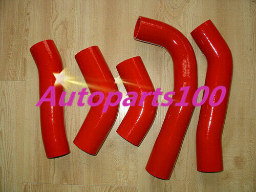 Black Hose for SUPRA MK3 MA70 7MGE/7MGTE 1986-1992 Silicone Intercooler Turbo - Picture 6 of 6