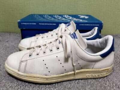 adidas 80s Vtg Sneakers STAN SMITH Leather Made in Spain Size