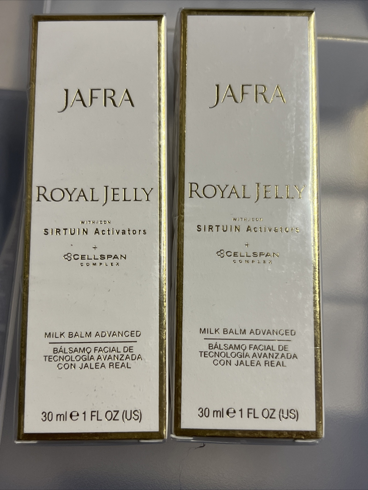 LOT OF 2 Jafra Royal Jelly Milk Balm Moisture Lotion 1 FL OZ eBay