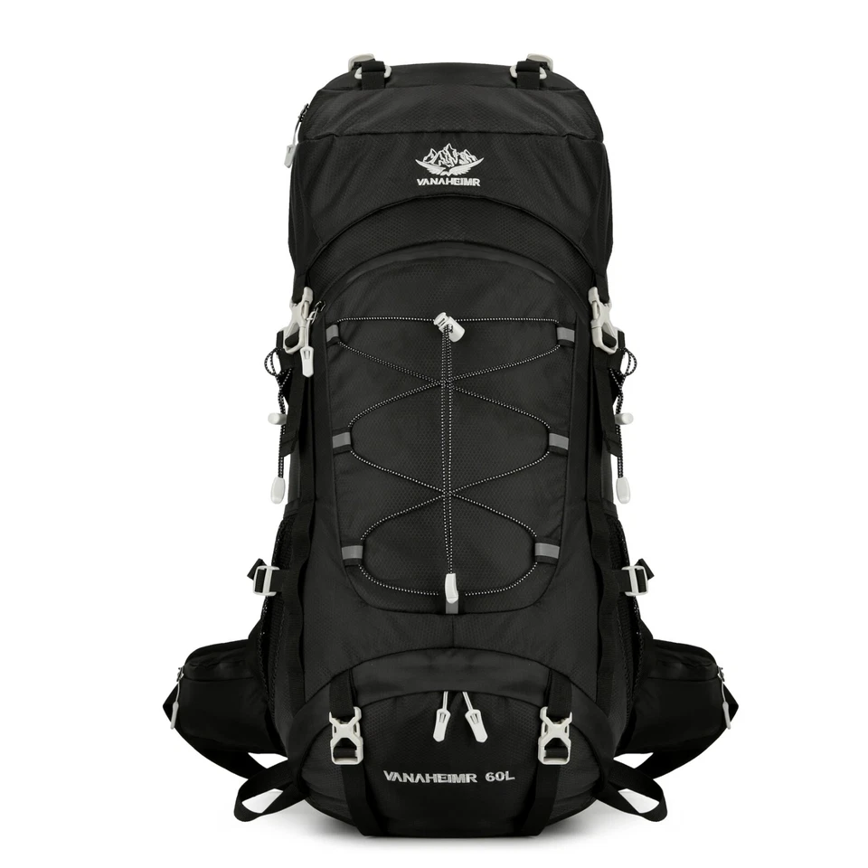 VANAHEIMR Wanderrucksack 60L Trekkingrucksack – Ultraleicht, ergonomisch, mit H - Bild 2 von 4