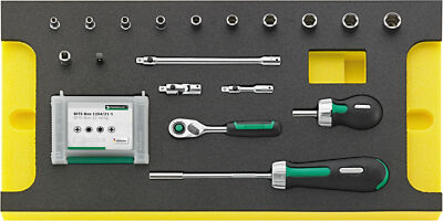 Stahlwille TOOL SET IN TOOL-CONTROL TRAY-SYSTEM 96830132 Set with  39 Psc. TCS W