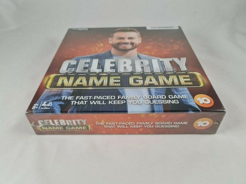 New - 2019 Celebrity Name Game The Fast-Paced Family Board Game Imagination - Picture 3 of 6